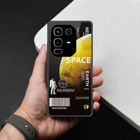 Infinix Note 50 4G Cover - Limitless Series - HQ Ultra Shine Premium Infinity Glass Soft Silicon Borders Case