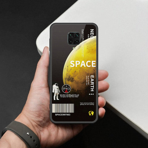 Xiaomi Redmi Note 9S Cover - Limitless Series - HQ Ultra Shine Premium Infinity Glass Soft Silicon Borders Case