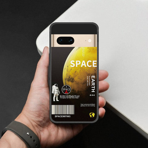 Google Pixel 7 Cover - Limitless Series - HQ Ultra Shine Premium Infinity Glass Soft Silicon Borders Case