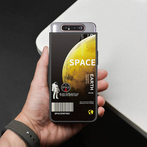 Samsung Galaxy A90 Cover - Limitless Series - HQ Ultra Shine Premium Infinity Glass Soft Silicon Borders Case