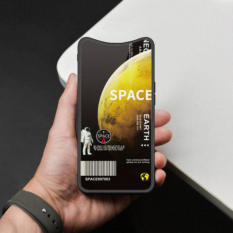 Oppo Find X Cover - Limitless Series - HQ Ultra Shine Premium Infinity Glass Soft Silicon Borders Case