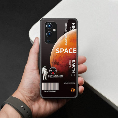 OnePlus 9 Cover - Limitless Series - HQ Ultra Shine Premium Infinity Glass Soft Silicon Borders Case