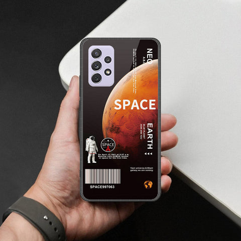 Samsung Galaxy A72 Cover - Limitless Series - HQ Ultra Shine Premium Infinity Glass Soft Silicon Borders Case