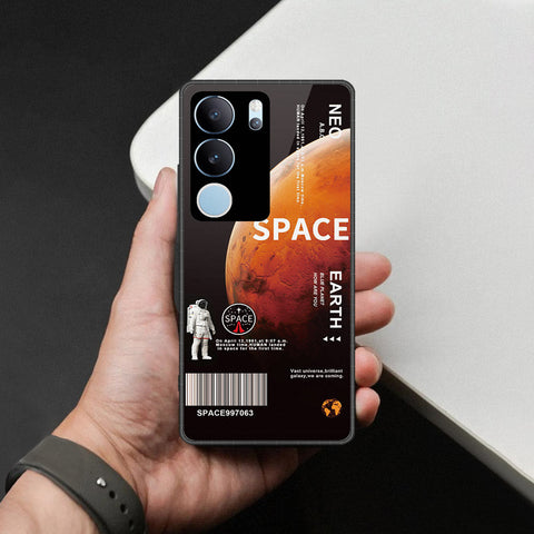 Vivo S17t Cover - Limitless Series - HQ Ultra Shine Premium Infinity Glass Soft Silicon Borders Case