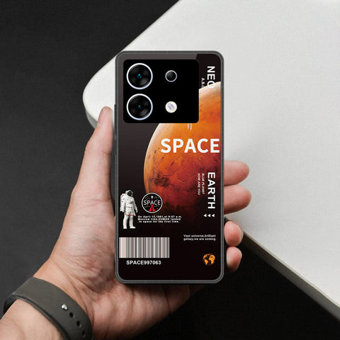 Infinix Zero 30 5G Cover - Limitless Series - HQ Ultra Shine Premium Infinity Glass Soft Silicon Borders Case