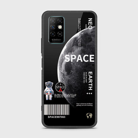 Infinix Note 8i Cover- Limitless Series - HQ Ultra Shine Premium Infinity Glass Soft Silicon Borders Case (Fast Delivery)