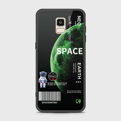 Samsung Galaxy J6 2018 Cover - Limitless Series - HQ Ultra Shine Premium Infinity Glass Soft Silicon Borders Case (Fast Delivery)