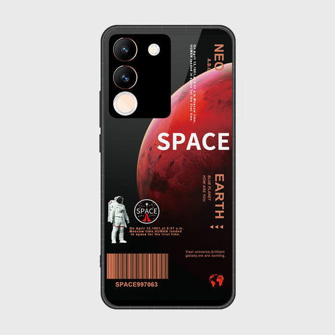 Vivo Y200 Cover- Limitless Series - HQ Ultra Shine Premium Infinity Glass Soft Silicon Borders Case