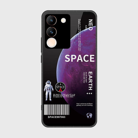 Vivo Y200 Cover- Limitless Series - HQ Ultra Shine Premium Infinity Glass Soft Silicon Borders Case
