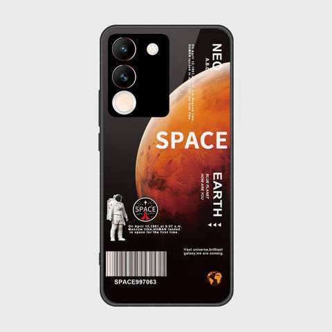 Vivo Y200 Cover- Limitless Series - HQ Ultra Shine Premium Infinity Glass Soft Silicon Borders Case