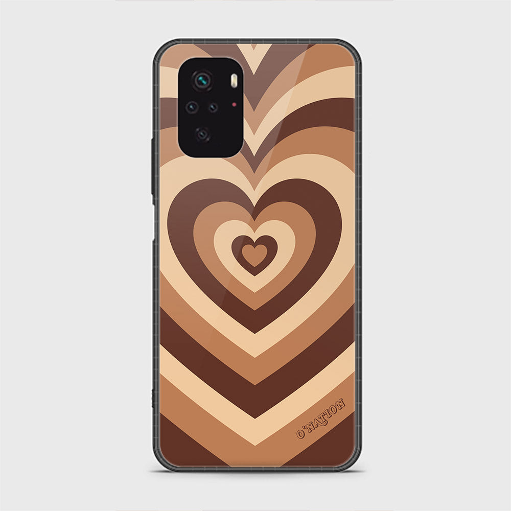 Xiaomi Redmi Note 10S Cover - O'Nation Heartbeat Series - D26 - HQ Ultra Shine Premium Infinity Glass Soft Silicon Borders Case ( fast Delivery )