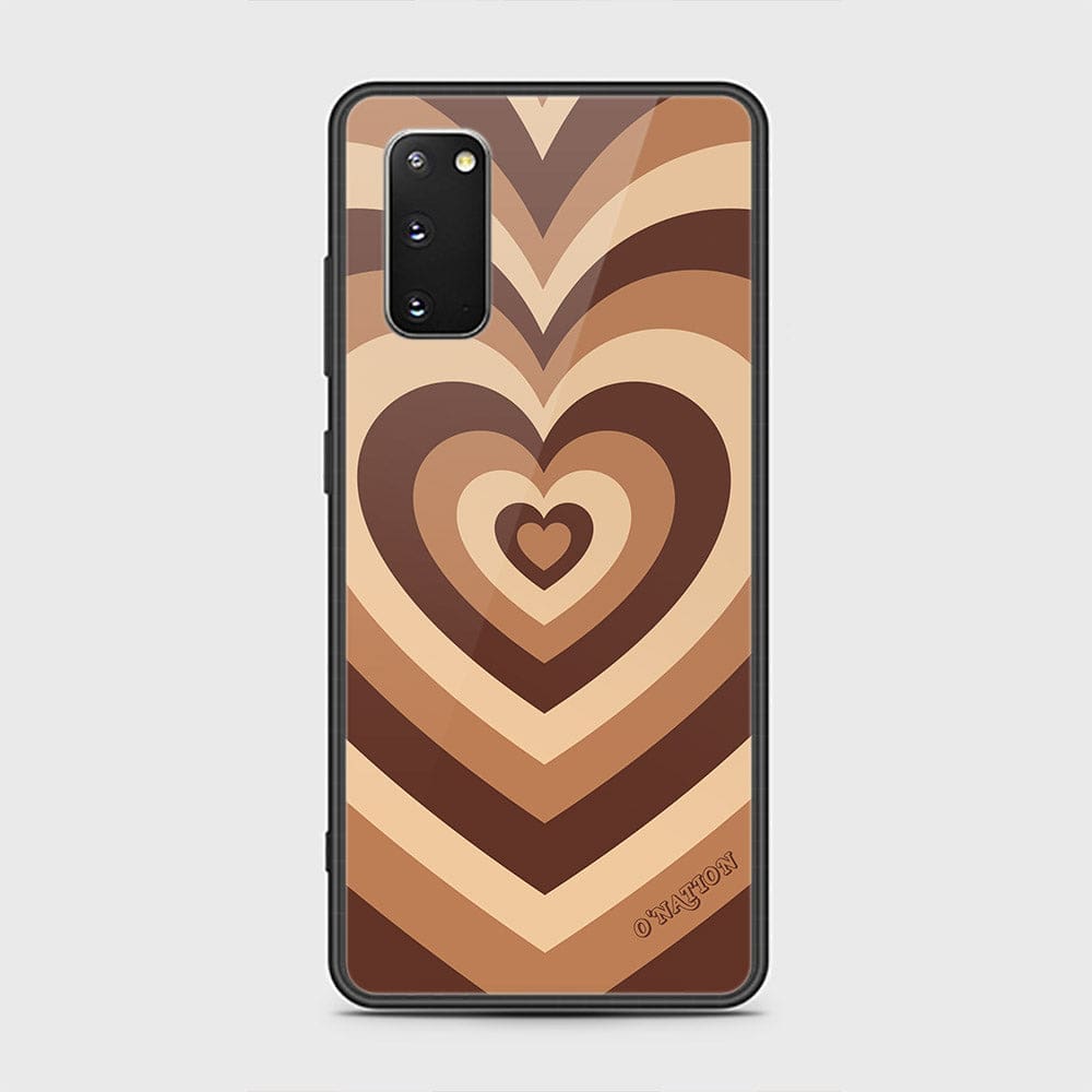 Samsung Galaxy S20 Plus Cover - O'Nation Heartbeat Series - D24 - HQ Ultra Shine Premium Infinity Glass Soft Silicon Borders Case ( Fast Delivery )