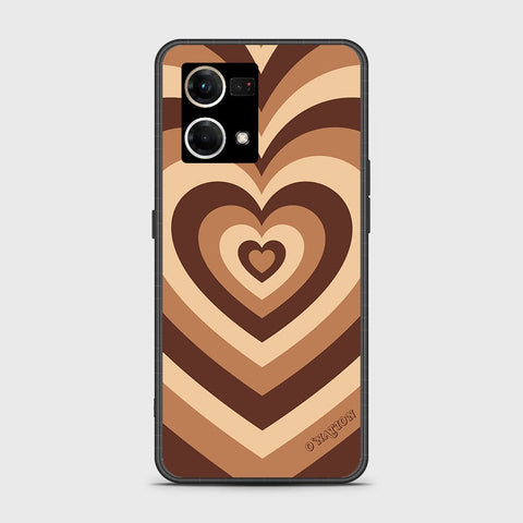Oppo Reno 7 4G Cover - O'Nation Heartbeat Series - D3 - HQ Ultra Shine Premium Infinity Glass Soft Silicon Borders Case ( Fast Delivery )