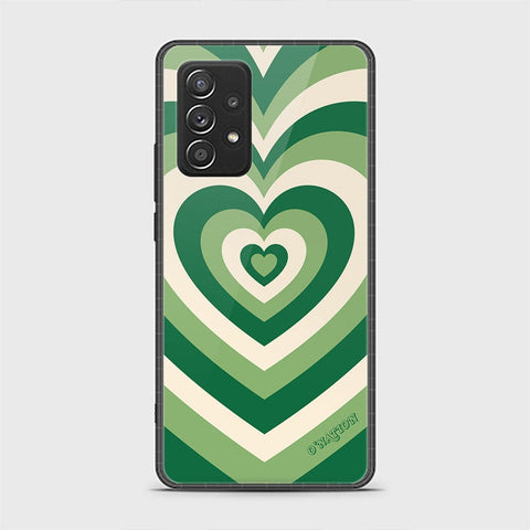 Samsung Galaxy A52s 5G Cover - O'Nation Heartbeat Series - HQ Ultra Shine Premium Infinity Glass Soft Silicon Borders Case