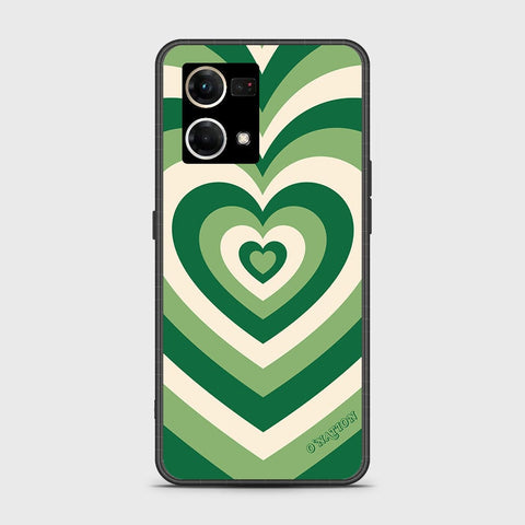 Oppo Reno 7 4G Cover - O'Nation Heartbeat Series - HQ Ultra Shine Premium Infinity Glass Soft Silicon Borders Case
