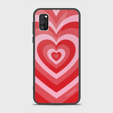 Samsung Galaxy A03s Cover - O'Nation Heartbeat Series - HQ Ultra Shine Premium Infinity Glass Soft Silicon Borders Case