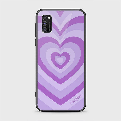 Samsung Galaxy A03s Cover - O'Nation Heartbeat Series - HQ Ultra Shine Premium Infinity Glass Soft Silicon Borders Case