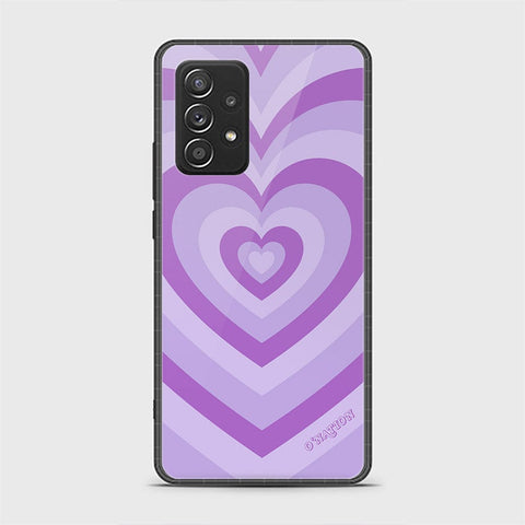 Samsung Galaxy A52s 5G Cover - O'Nation Heartbeat Series - HQ Ultra Shine Premium Infinity Glass Soft Silicon Borders Case