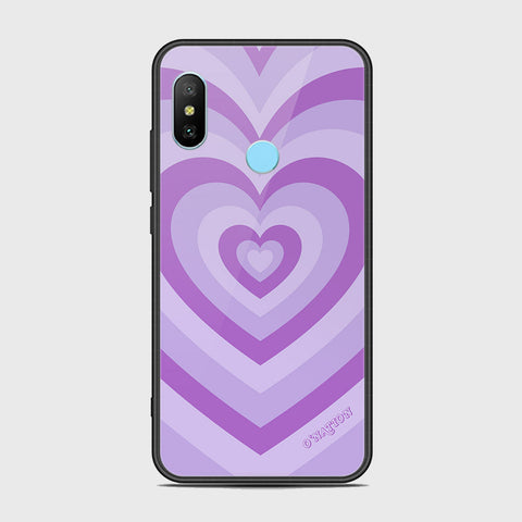 Xiaomi Redmi Note 6 Cover - O'Nation Heartbeat Series - HQ Ultra Shine Premium Infinity Glass Soft Silicon Borders Case