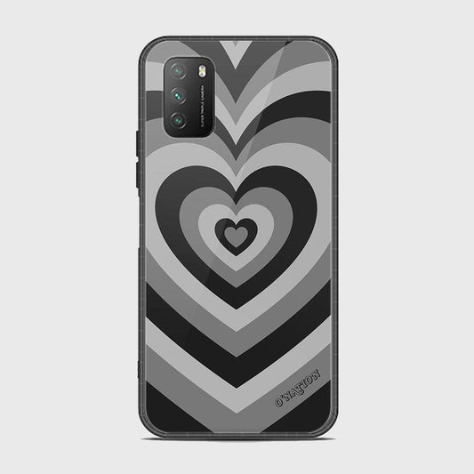 Xiaomi Poco M3 Cover - O'Nation Heartbeat Series - D45 - HQ Ultra Shine Premium Infinity Glass Soft Silicon Borders Case ( Fast Delivery )
