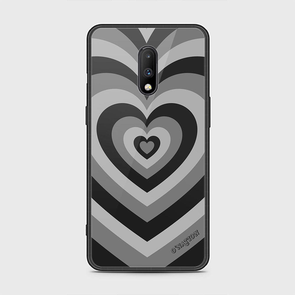 OnePlus 7 Cover - O'Nation Heartbeat Series - HQ Ultra Shine Premium Infinity Glass Soft Silicon Borders Case (Fast Delivery)