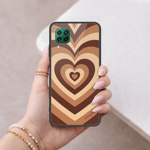 Huawei Nova 7i Cover - O'Nation Heartbeat Series - HQ Ultra Shine Premium Infinity Glass Soft Silicon Borders Case