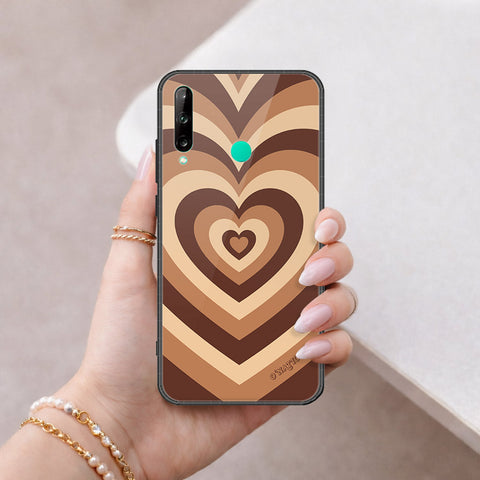 Huawei Y7P Cover - O'Nation Heartbeat Series - HQ Ultra Shine Premium Infinity Glass Soft Silicon Borders Case