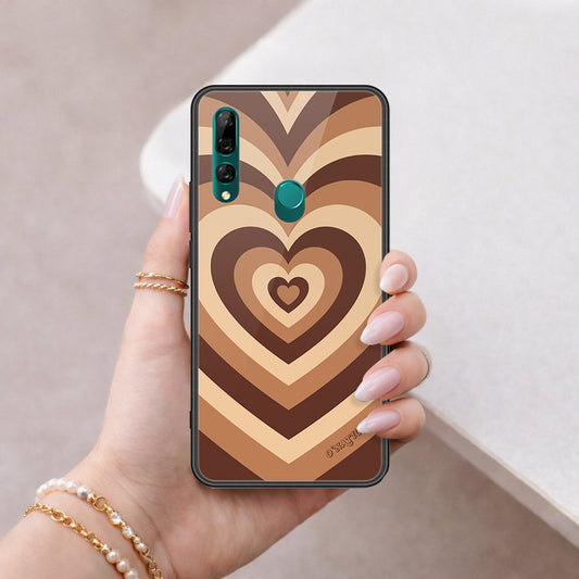 Huawei Y9 Prime 2019 Cover - O'Nation Heartbeat Series - HQ Ultra Shine Premium Infinity Glass Soft Silicon Borders Case