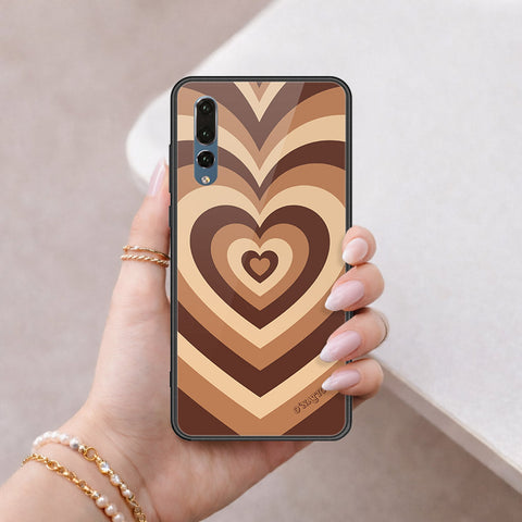 Huawei P20 Pro Cover - O'Nation Heartbeat Series - HQ Ultra Shine Premium Infinity Glass Soft Silicon Borders Case