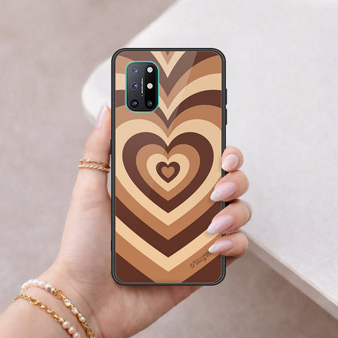 OnePlus 8T Cover - O'Nation Heartbeat Series - HQ Ultra Shine Premium Infinity Glass Soft Silicon Borders Case