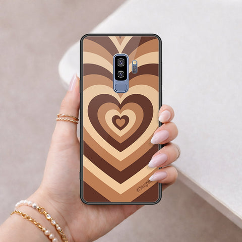 Samsung Galaxy S9 Plus Cover - O'Nation Heartbeat Series - HQ Ultra Shine Premium Infinity Glass Soft Silicon Borders Case