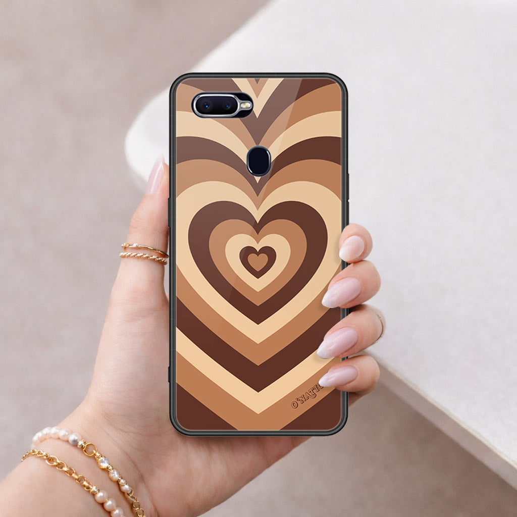 Oppo F9 / F9 Pro Cover - O'Nation Heartbeat Series - HQ Ultra Shine Premium Infinity Glass Soft Silicon Borders Case