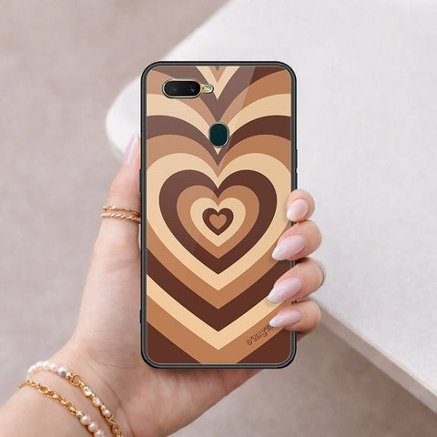 Oppo A11k Cover - O'Nation Heartbeat Series - HQ Ultra Shine Premium Infinity Glass Soft Silicon Borders Case