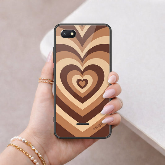 Xiaomi Redmi 6A Cover - O'Nation Heartbeat Series - HQ Ultra Shine Premium Infinity Glass Soft Silicon Borders Case