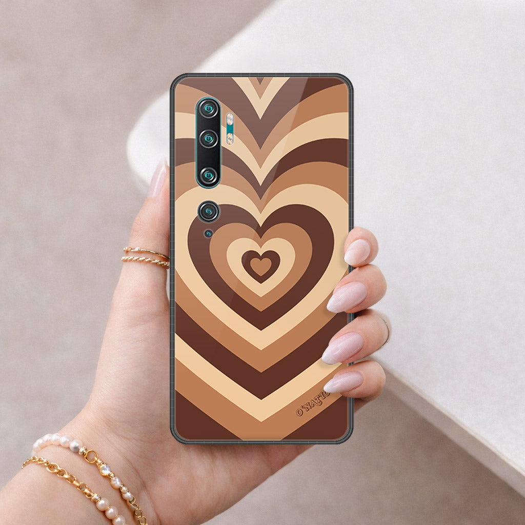Xiaomi Mi CC9 Pro Cover - O'Nation Heartbeat Series - HQ Ultra Shine Premium Infinity Glass Soft Silicon Borders Case