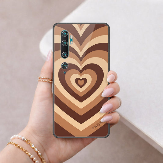 Xiaomi Mi CC9 Pro Cover - O'Nation Heartbeat Series - HQ Ultra Shine Premium Infinity Glass Soft Silicon Borders Case