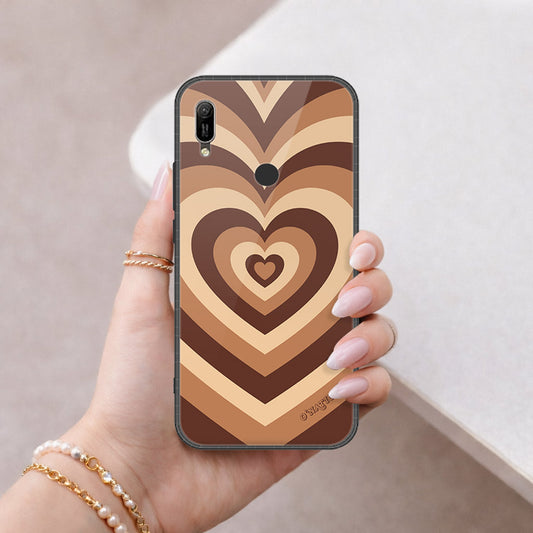 Huawei Y6 2019 / Y6 Prime 2019 Cover - O'Nation Heartbeat Series - HQ Ultra Shine Premium Infinity Glass Soft Silicon Borders Case