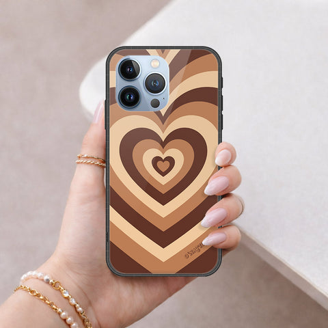 iPhone 13 Pro Cover - O'Nation Heartbeat Series - HQ Ultra Shine Premium Infinity Glass Soft Silicon Borders Case