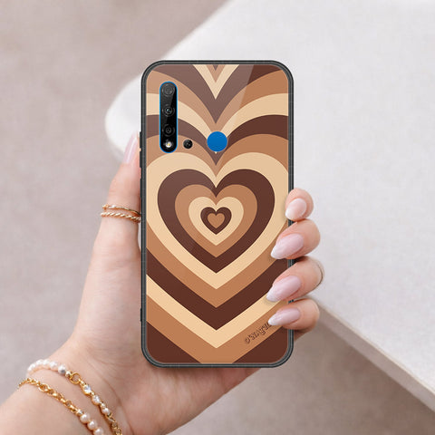 Huawei P20 Lite 2019 Cover - O'Nation Heartbeat Series - HQ Ultra Shine Premium Infinity Glass Soft Silicon Borders Case