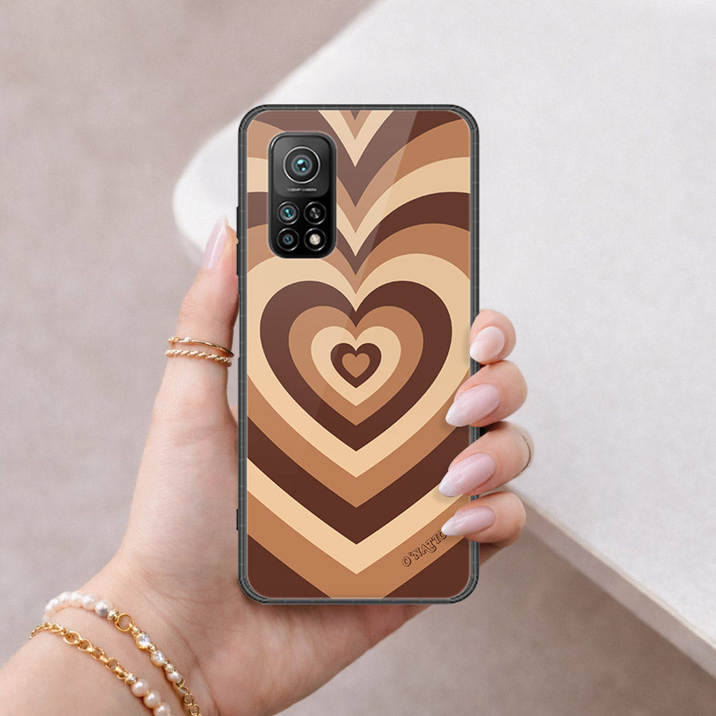 Xiaomi Mi 10T Cover - O'Nation Heartbeat Series - HQ Ultra Shine Premium Infinity Glass Soft Silicon Borders Case