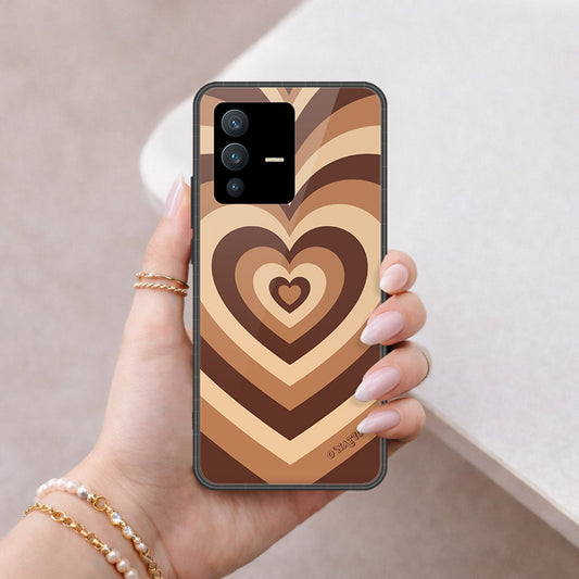 Vivo V23 5G Cover - O'Nation Heartbeat Series - HQ Ultra Shine Premium Infinity Glass Soft Silicon Borders Case