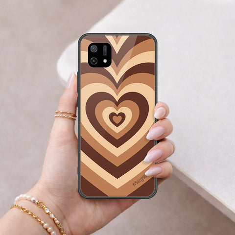 Oppo A16K Cover - O'Nation Heartbeat Series - HQ Ultra Shine Premium Infinity Glass Soft Silicon Borders Case