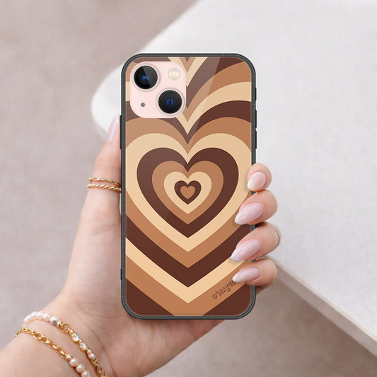 iPhone 14 - O'Nation Heartbeat Series - HQ Ultra Shine Premium Infinity Glass Soft Silicon Borders Case