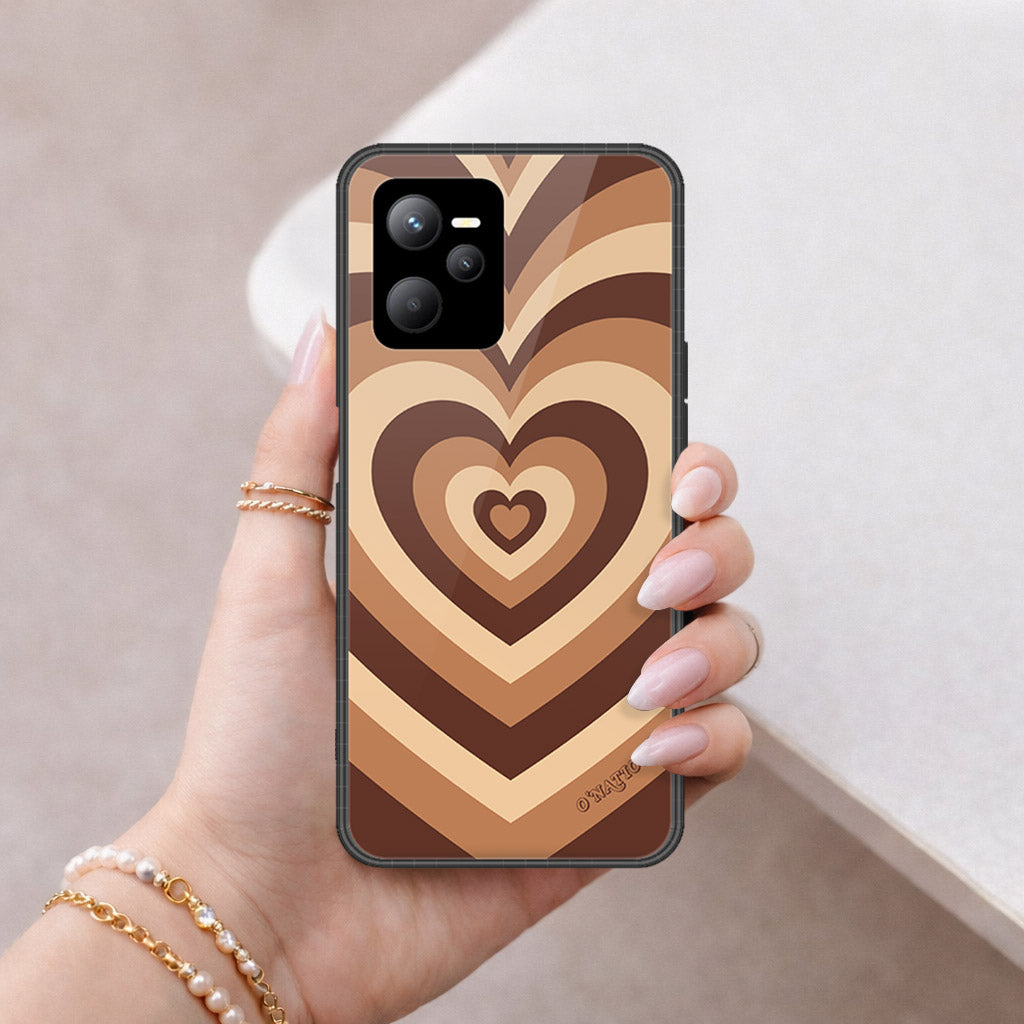 Realme 9 Pro Cover - O'Nation Heartbeat Series - HQ Ultra Shine Premium Infinity Glass Soft Silicon Borders Case