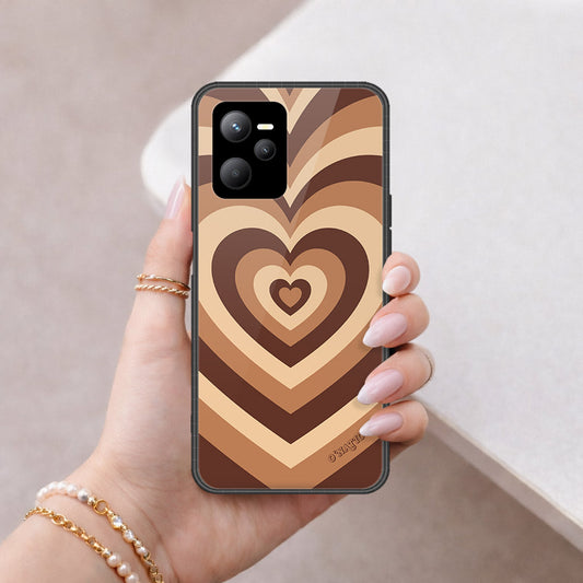 Realme 9 Pro Cover - O'Nation Heartbeat Series - HQ Ultra Shine Premium Infinity Glass Soft Silicon Borders Case