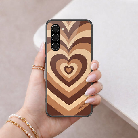 Samsung Galaxy S23 5G Cover - O'Nation Heartbeat Series - HQ Ultra Shine Premium Infinity Glass Soft Silicon Borders Case