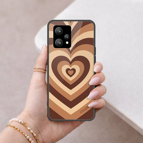 Realme 9 4G Cover - O'Nation Heartbeat Series - HQ Ultra Shine Premium Infinity Glass Soft Silicon Borders Case