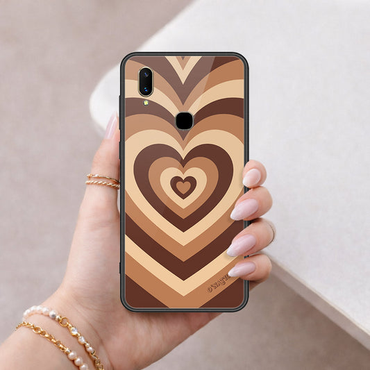 Vivo Z3 Cover - O'Nation Heartbeat Series - HQ Ultra Shine Premium Infinity Glass Soft Silicon Borders Case
