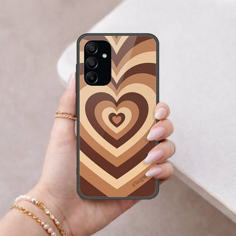 Samsung Galaxy A15 5GCover - O'Nation Heartbeat Series - HQ Ultra Shine Premium Infinity Glass Soft Silicon Borders Case