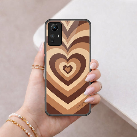 Xiaomi Redmi Note 12S Cover - O'Nation Heartbeat Series - HQ Ultra Shine Premium Infinity Glass Soft Silicon Borders Case